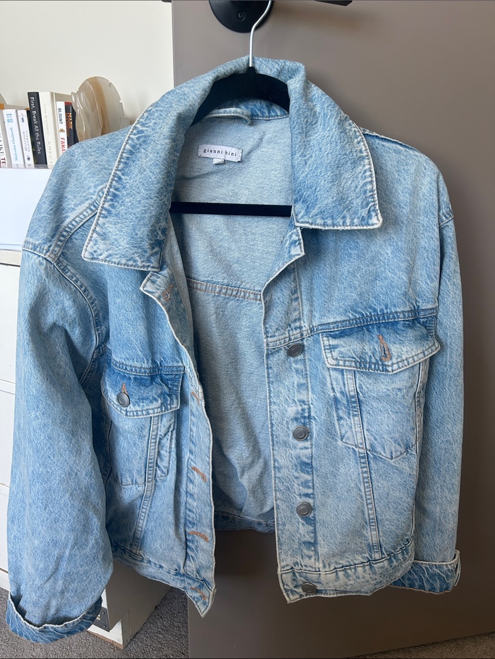 Gianni Bini Light Blue Denim Jacket